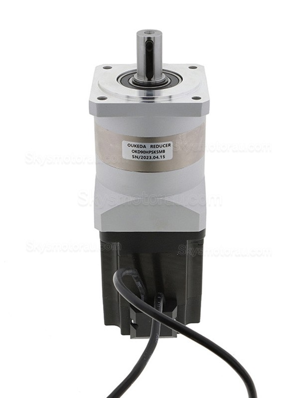 Oukeda OK86BLS105-430A-SPL5G NEMA 34 Stepper Motor 48V 3000RPM with Planetary Gearbox Ratio 5:1/10:1/20:1/50:1